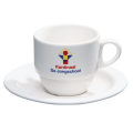 Porzellan Cup &amp; Untertasse, Kaffeetasse &amp; Untertasse